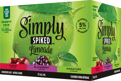 Simply Spiked Limeade Mixer 12 Cans
