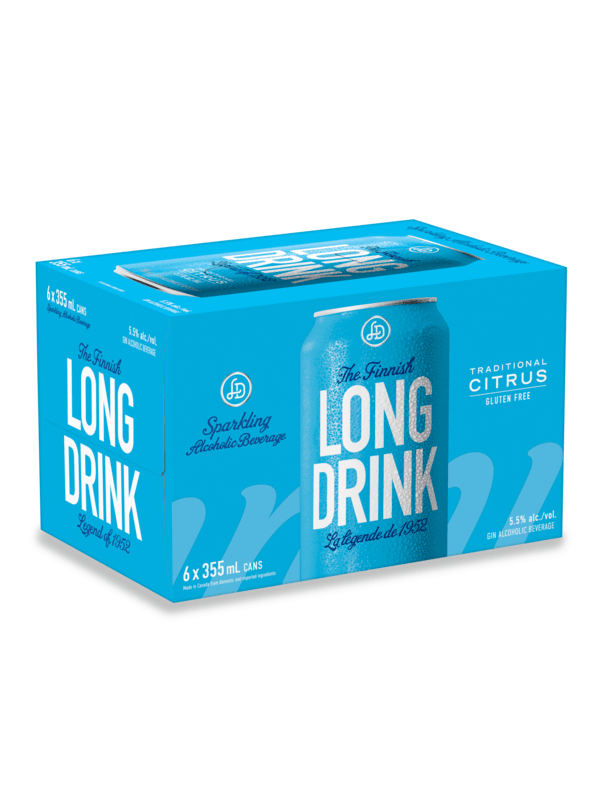 The Finnish Long Drink Trad Citrus 6x355mL