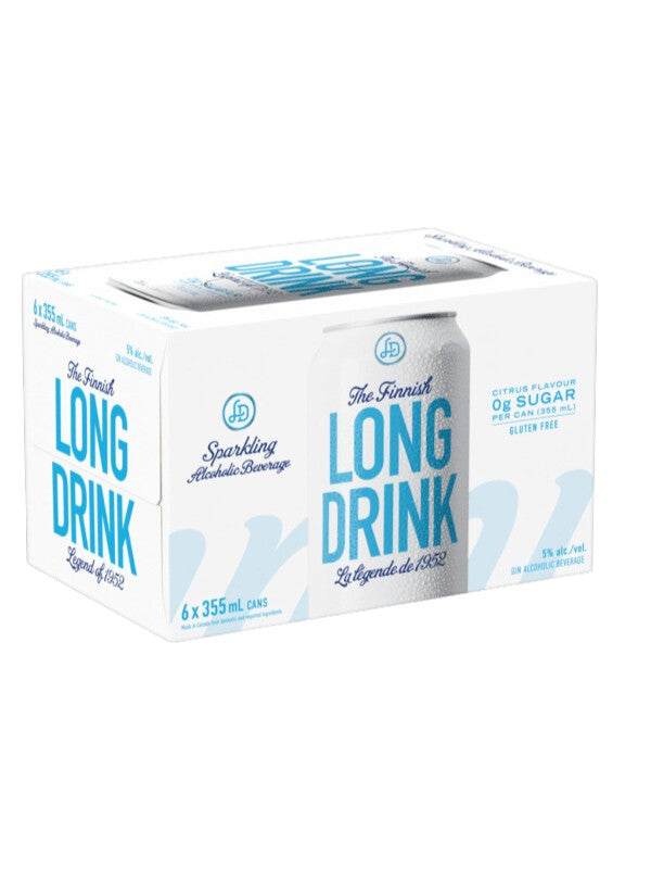 The Finnish Long Drink Zero Sugar 6x355ml