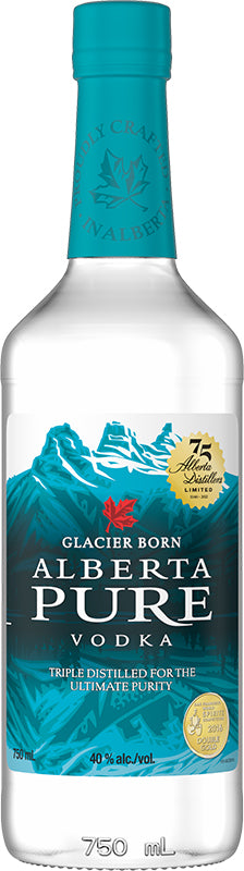 Alberta Pure Vodka 750ml