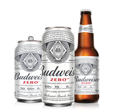 Bud Zero 6 Bottles