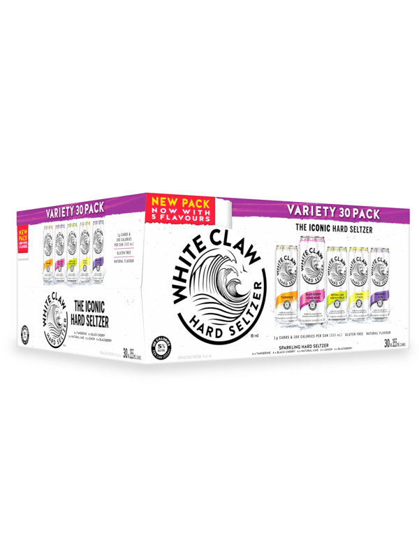White Claw Variety Pack 30 Cans
