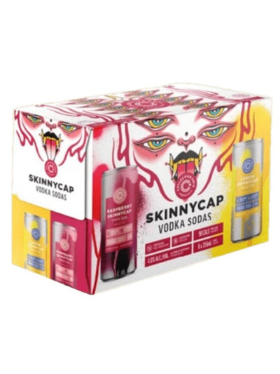 Skinnycap Vodka Soda Mix Pack 8 Cans