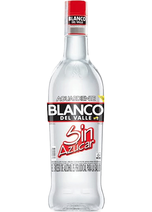 Aguardiente Blanco Del Valle Sin Azucar 750mL