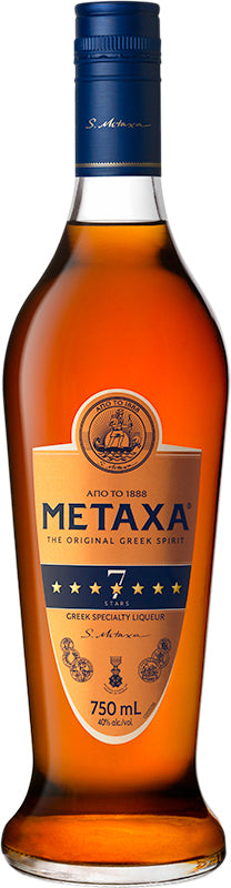 Metaxa Gold Label Seven Star 750mL