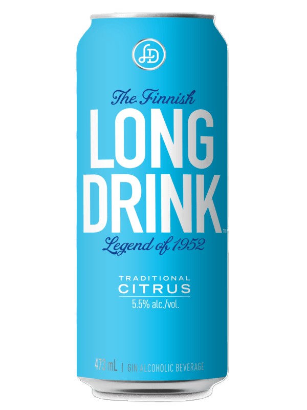 The Finnish Long Drink Trad Citrus 473ml