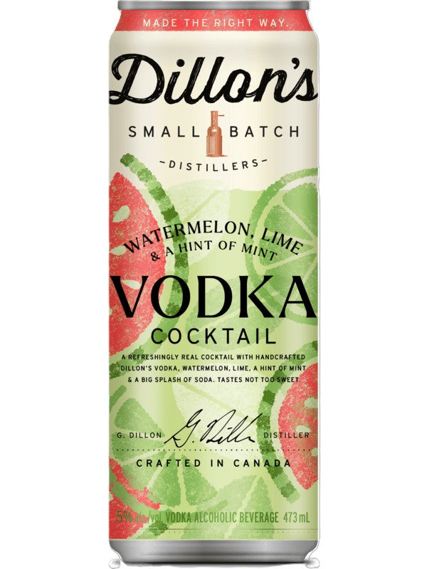 Dillon'S Vdk Watermelon Lime Mint 473ml