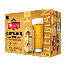 Sleeman Honey Blonde 12 Cans