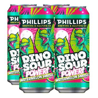 Phillips Dinosour Watermelon Smash 4 Cans
