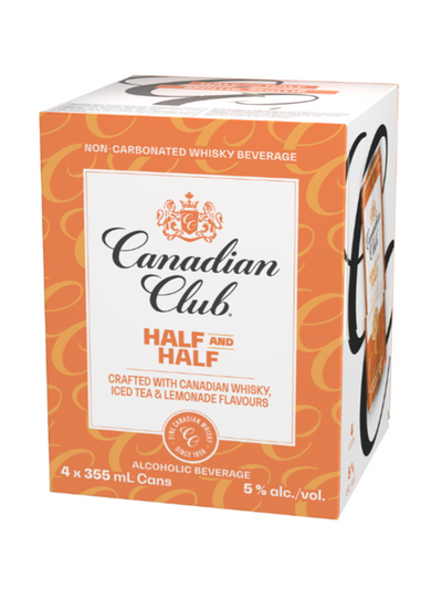 Canadian Club Half & Half 4 Cans