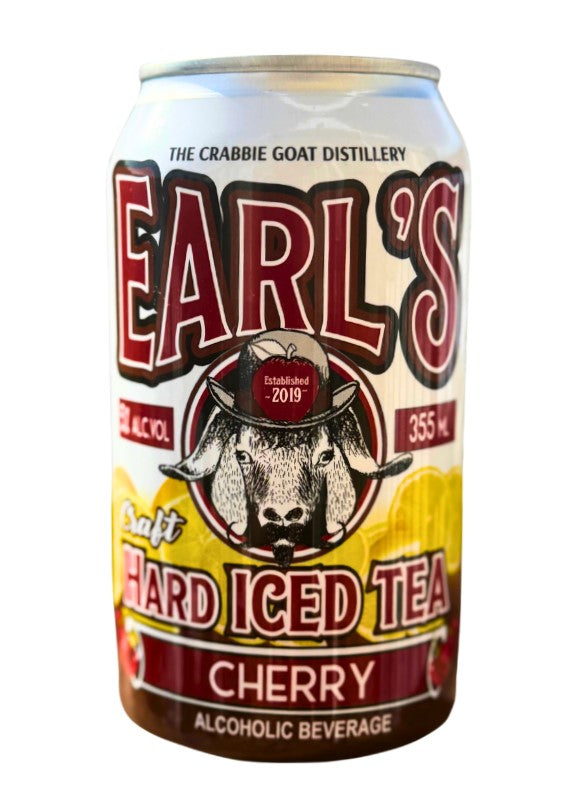 Crabbiew Goat Earls Hard Iced  Tea 4x355mL
