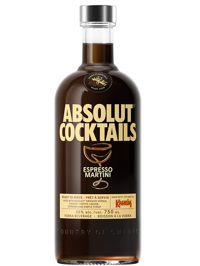 Absolut Vodka Martini Cocktail 750ml