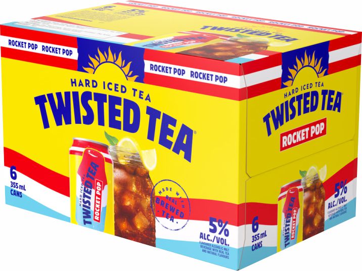 Twisted Tea Rocket Pop 6x355ml