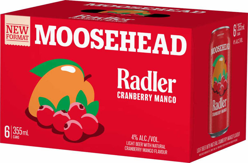 Moosehead  Cranberry Mango Radler 6 Cans