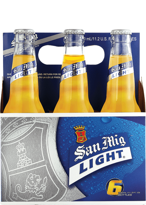 San Miguel Light 6 Bottles
