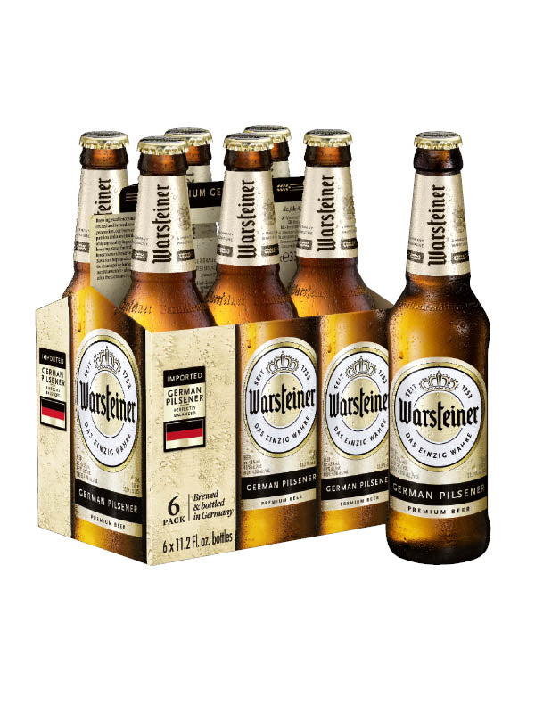 Warsteiner Pilsner 6 Bottles