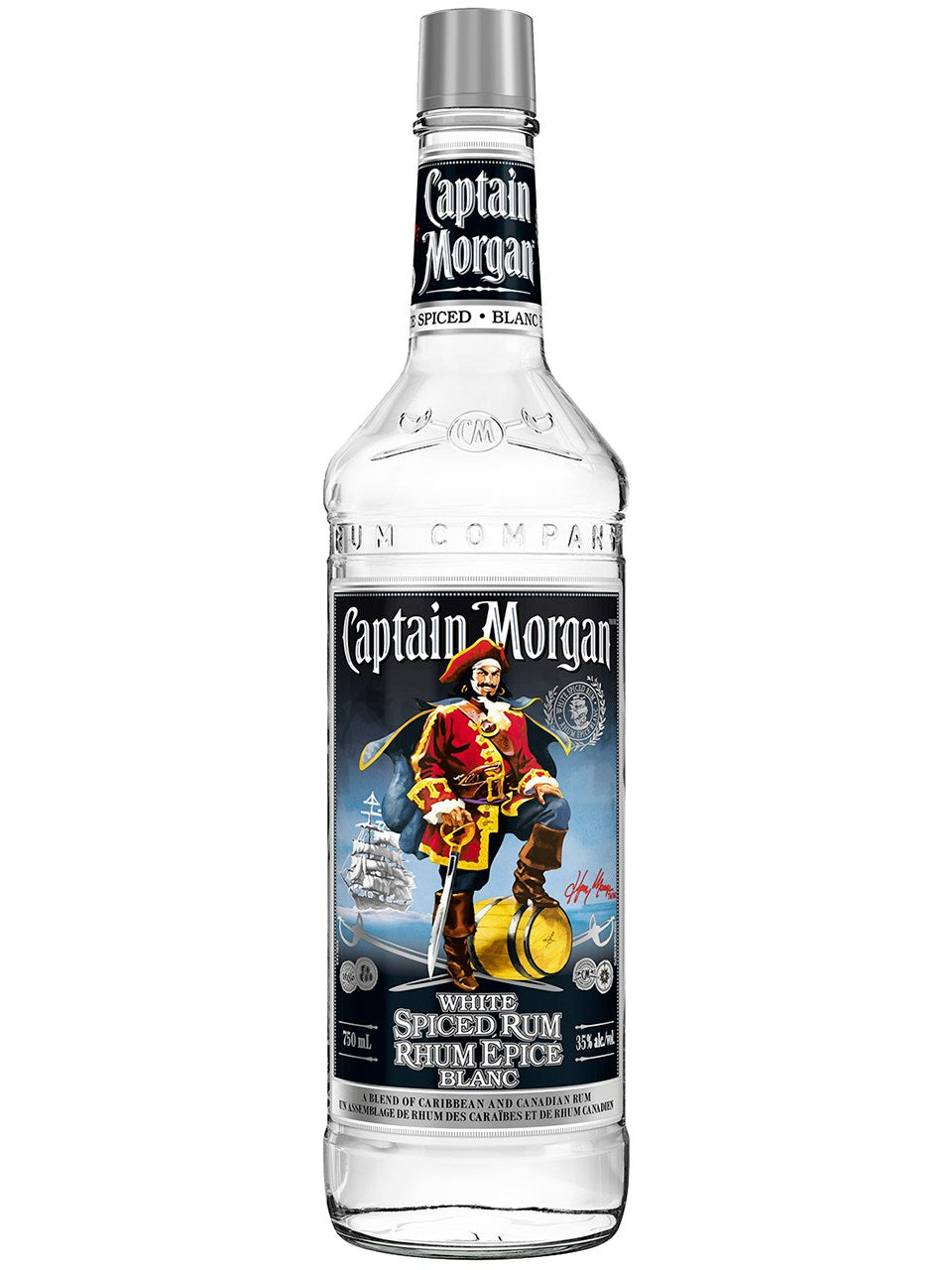 Captain Morgan Silver Spiced 750mL