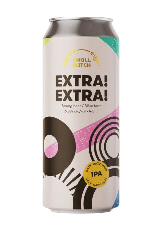 Eighty Eight Brewing Extra Extra Hazy IPA 4 Cans