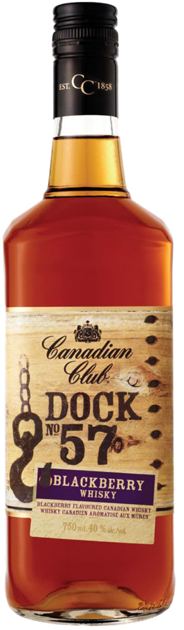 Canadian Club Dock 57 Blackberry Whisky 750ml