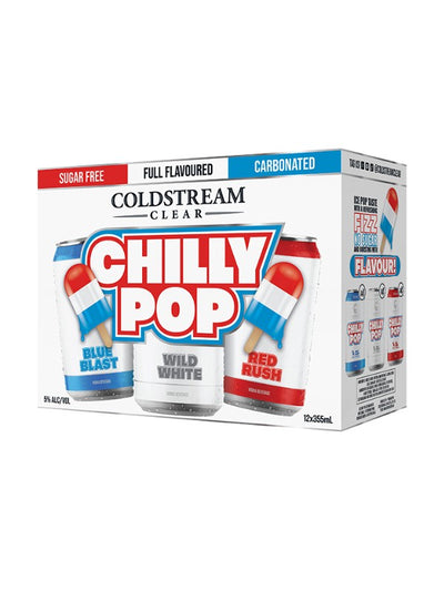 Coldstream Clear Chilly Pop Variety Pack 12 Cans