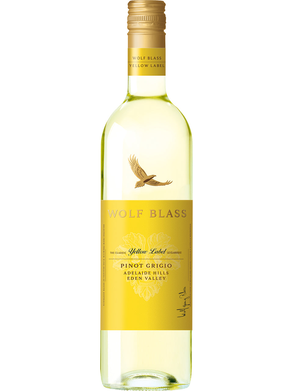 Wolf Blass Yellow Label Pinot Grigio 750mL
