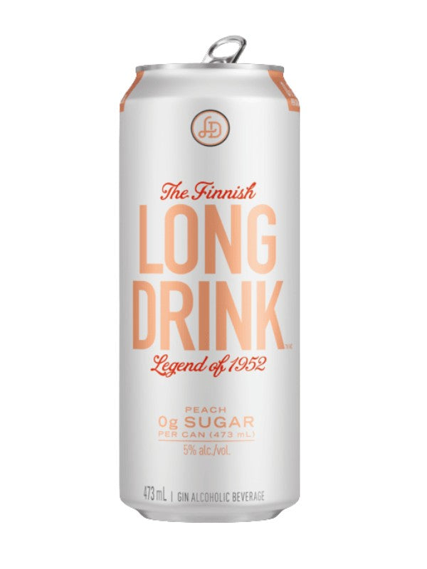 The Finnish Long Drink Zero Peach 473ml