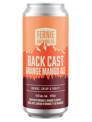 Fernie Brewing Back Cast Orange Mango Ale 4 Cans