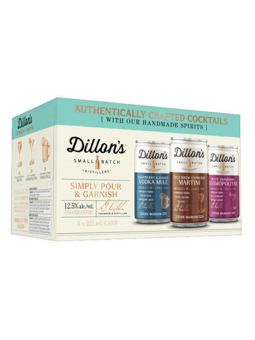 Dillons Signture Cocktails Variety 6 Cans