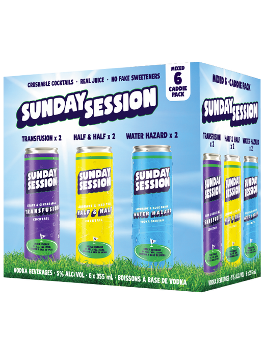 Sunday Session - Caddie Pack 6 Cans