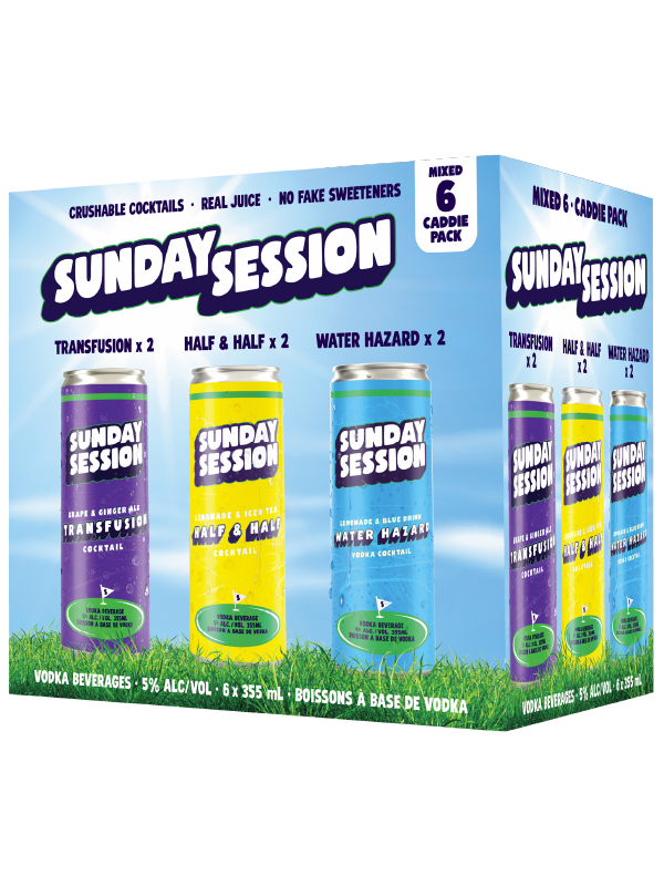 Sunday Session - Caddie Pack 6 Cans