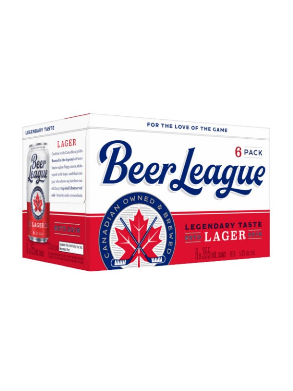 Beer League Lager 6 Cans