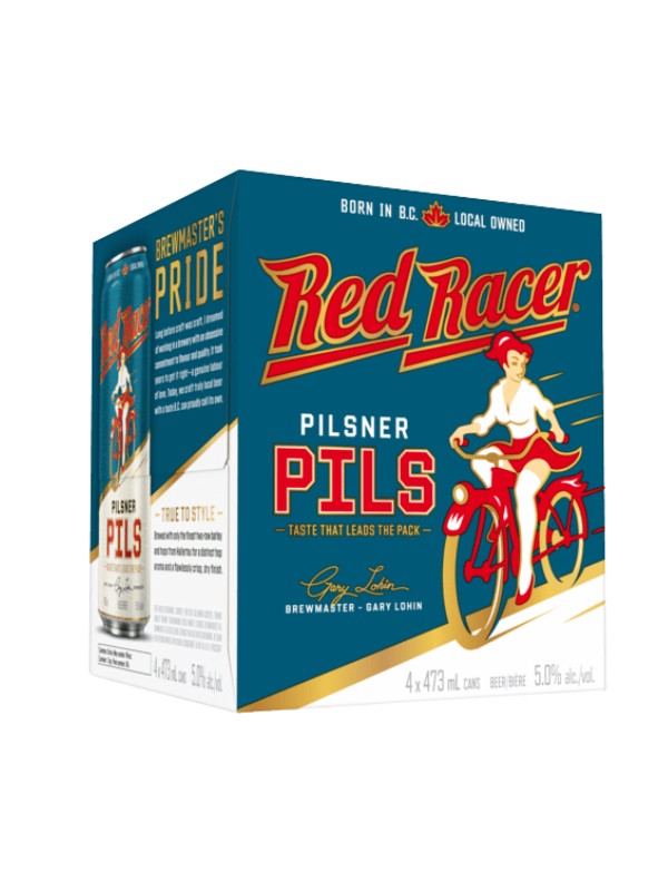 Red Racer Pilsner 4Cans