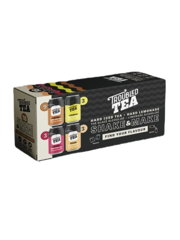 Troubled Monk Party Pack Troubled Tea 18 Cans