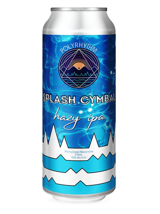 Polyrythym Splash Cymbal Hazy IPA 4 Cans