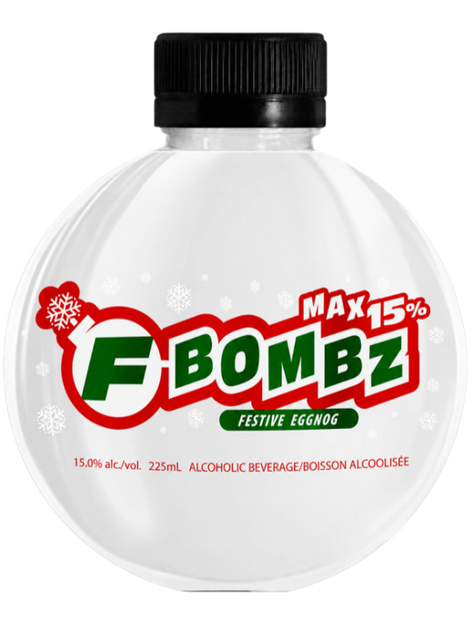 Fbombz Max 15% Festive Eggnog 225mL