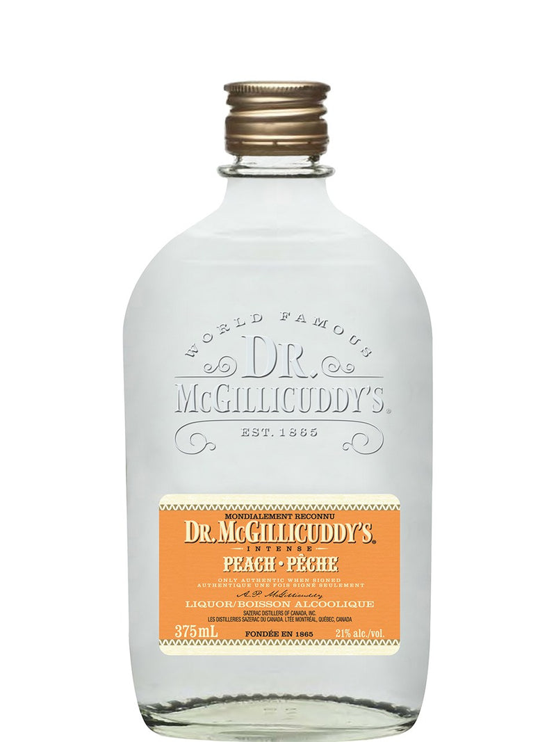 Dr Mcgillicuddy'S Peach Schnapps 375ml