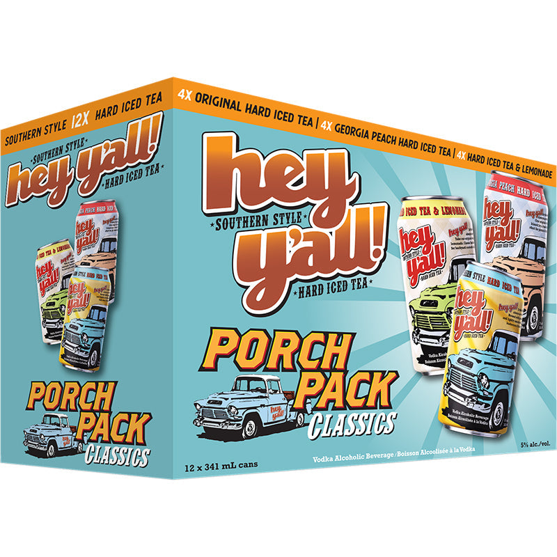 Hey Y'All Porch Pack Classics 12x355mL