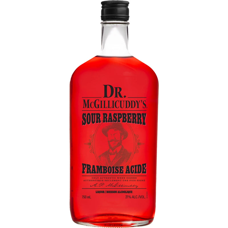 Dr Mcgillicuddy's Sour Raspberry 750mL