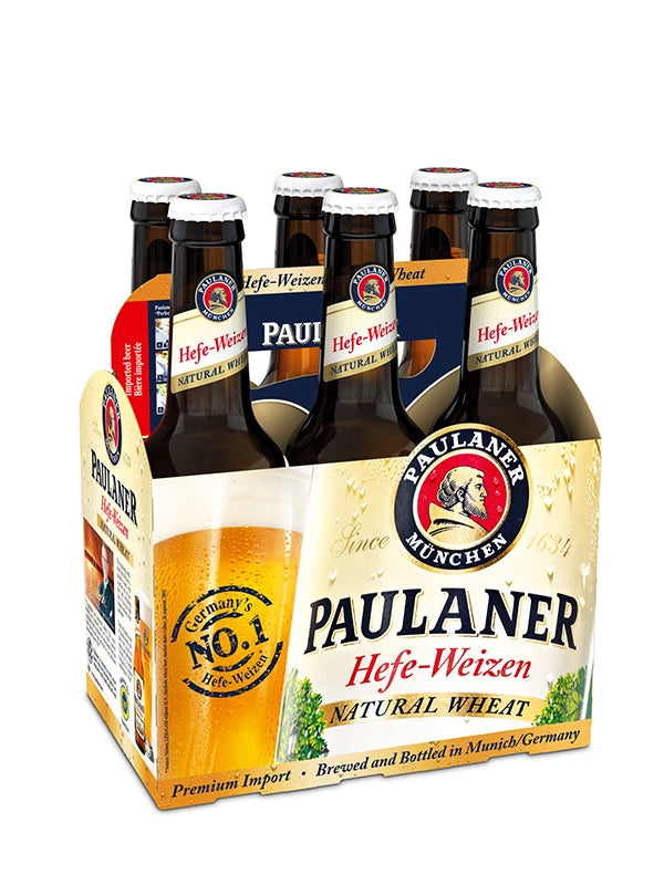 Paulaner Hefe Weissbier 6x330mL