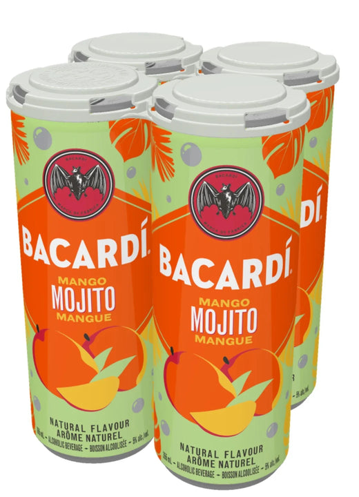 Bacardi Mango Mojito 4x355mL