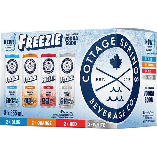 Cottage Springs Vodka Freezie 8x355mL