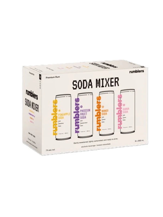 Rumblers Soda Mixer 8x355mL