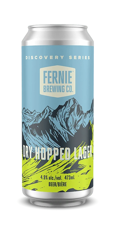 Fernie Discovery Series Dry Hopped Lager 4x473mL