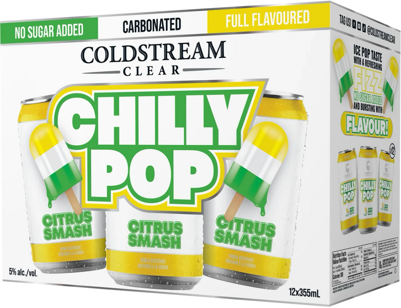 Coldstream Citrus Chilly Pop 12x355mL