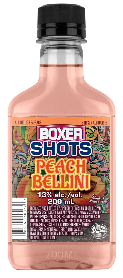 Blackstone Shots Peach Bellini 200mL