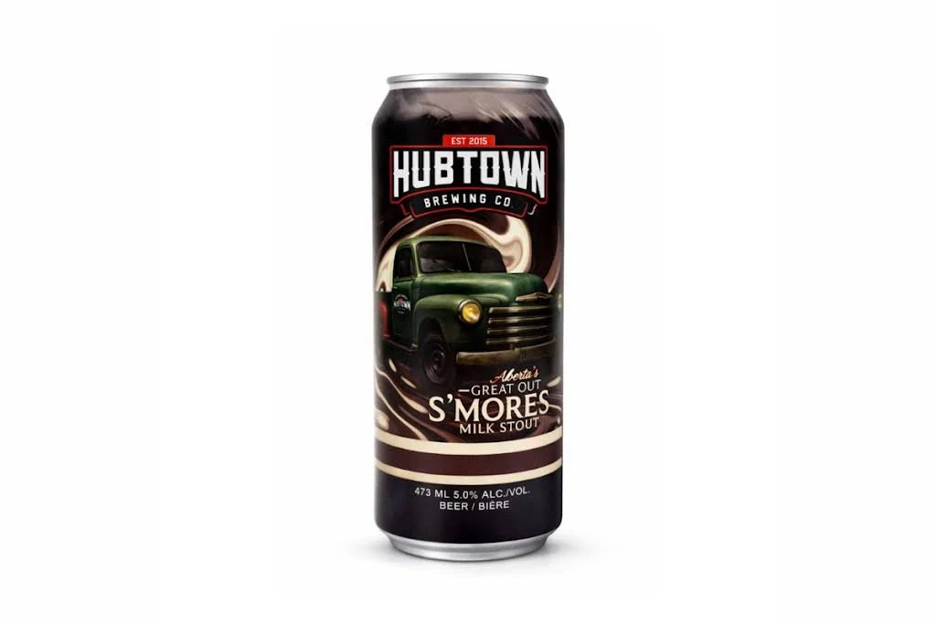Hub Town Alberta's Great Out S'Mores 4x473mL