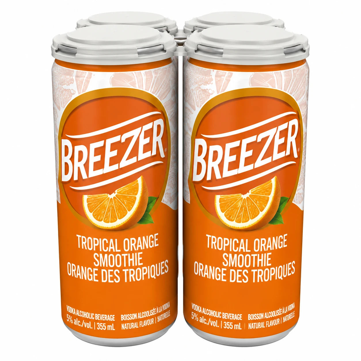 Breezer Tropical Orange Smoothie 4x355mL