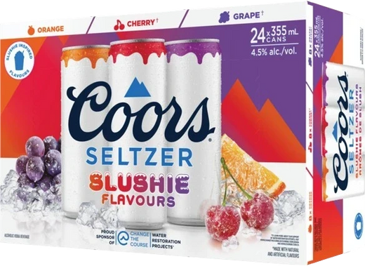 Coors Seltzer Slush Mixer 24x355mL