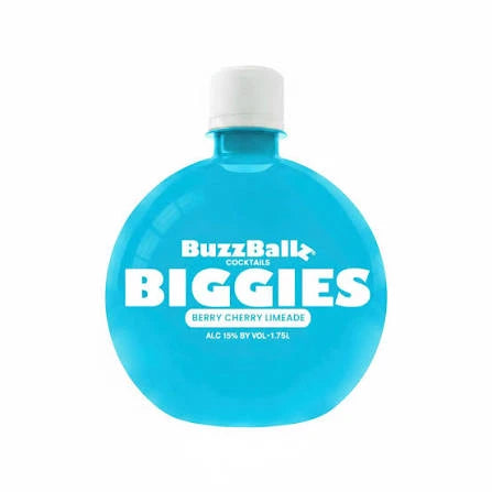 Buzzballz Biggies Berry Cherry Limeade 1.75L