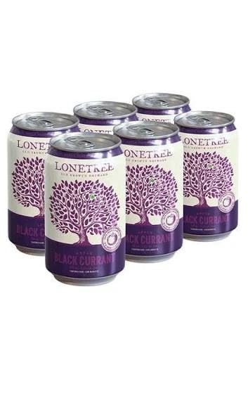 Lonetree Black Currant Apple Dry Cider. 6x355mL